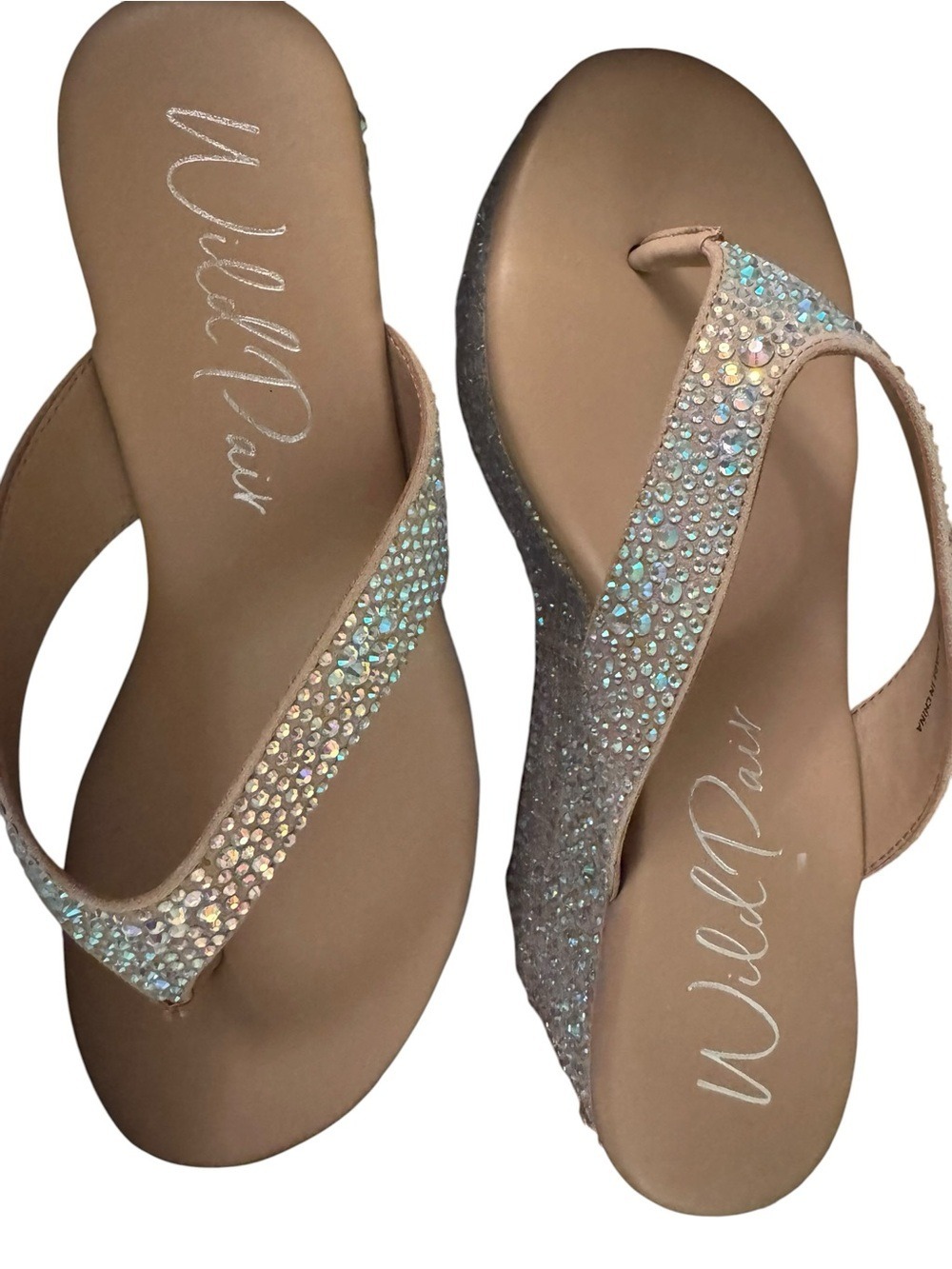 Wild Pair
Women's Loli Embellished Thong Platform Sandals - Picture 6 of 11